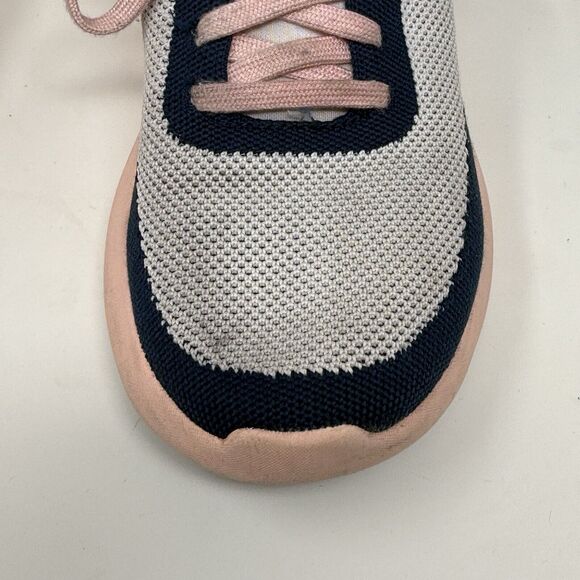 Kizik Athens Bahama Womens 6.5 White Pink Knit Slip On Handsfree Shoes - Picture 7 of 16